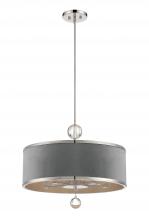  N7325-613 - Luxor - 5 Light Convertible Pendant/Semi Flush