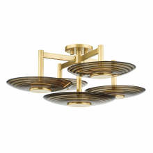Hudson Valley PI1892605-AGB - Griston Semi Flush