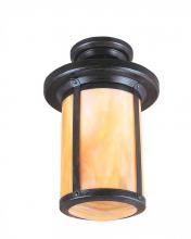 Arroyo Craftsman BCM-6AM-P - 6" berkeley semi-flush mount