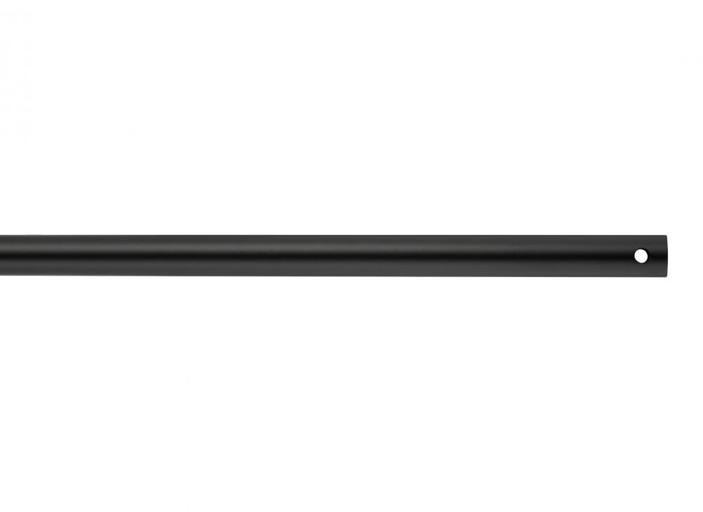 12" Coastal Downrod in Midnight Black