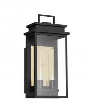  V1-29604BK-AB - Medium Wall Mount Lantern