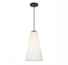  V6-L7-5001-1-89 - Christos 1-Light Pendant in Matte Black