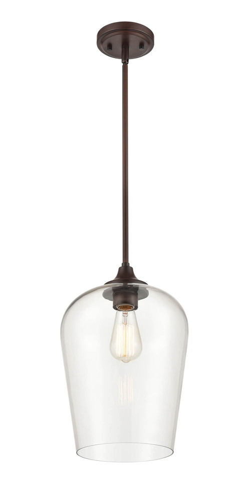 Ashford 1-Light Mini-Pendant light Rubbed Bronze