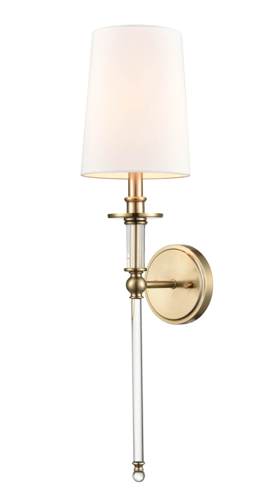 1-Light Wall Sconce Modern Gold