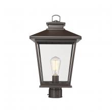  4723-PBZ - Bellmon 1-Light Outdoor Post Lantern Powder Coated Bronze