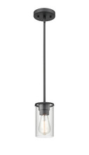  2711-MB - Verlana 1-Light Pendant light Matte Black