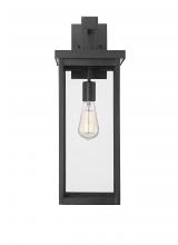  42602-PBK - Barkeley 1-Light Outdoor Wall Sconce Powder Coated Black