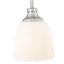  492001-BN - Alberta 1-Light Mini-Pendant light Brushed Nickel