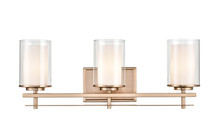  5503-MG - Huderson 3-Light Vanity Modern Gold