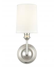  99801-PN - Leena 1-Light Wall Sconce Polished Nickel