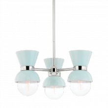  H469603-PN/CRB - Gillian Semi Flush