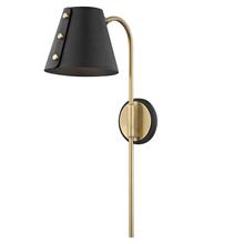  HL174201-AGB/BK - Meta Plug-in Sconce