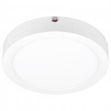  20850LEDEM-WH/ACR - Dual Voltage Emergency Backup LED Flush Mount