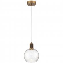  63142LEDD-ABB/SDG - Burgundy LED Pendant