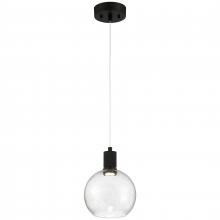  63142LEDD-MBL/SDG - Burgundy LED Pendant