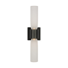 Visual Comfort & Co. Modern Collection KWWS49827CEBZ - Volver Medium Double Sconce