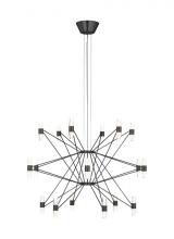  SLCH24827BZ - Lassell Three Tier X-Large Chandelier