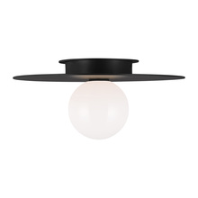 Visual Comfort & Co. Studio Collection KF1011MBK - Nodes Medium Flush Mount