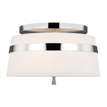 Visual Comfort & Co. Studio Collection AF1143PN - Cordtlandt Small Semi-Flush Mount