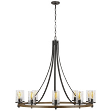 Visual Comfort & Co. Studio Collection F3137/10DWK/SGM - Angelo Large Chandelier