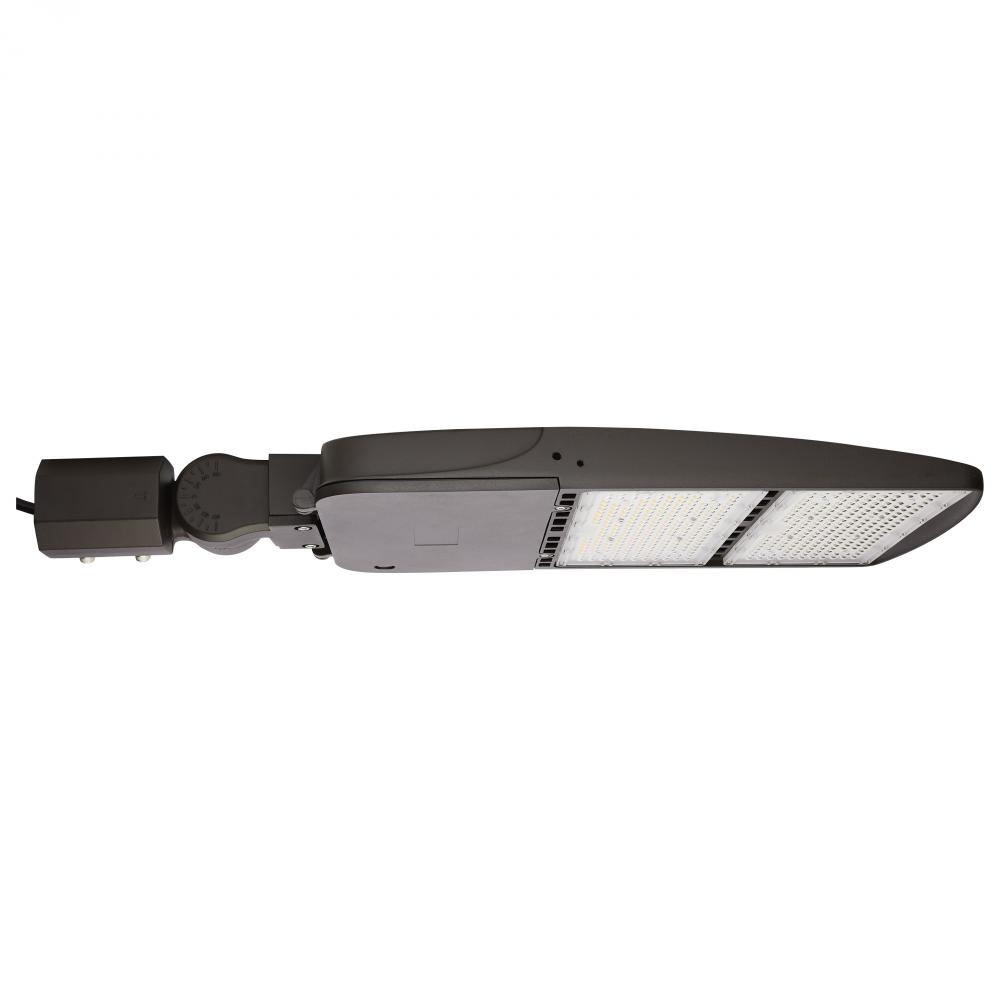 LED Area Light Type V; 300W; Bronze Finish; 4000K; 277-480V