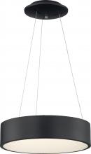  62/1458 - Orbit - LED 24" Pendant - Black Finish