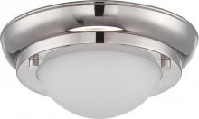  62/513 - Poke - Mini LED Flush Fixture with Satin White Glass