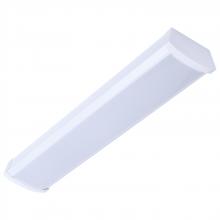  65/1210 - LED 2 Foot Ceiling Wrap; 20 Watts; 27K/30K/35K/40K/50K CCT Selectable; White Finish; 120-277 Volt