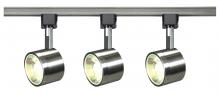  TK407 - LED Track Kit - 12 Watt LED - 3000K - 4 foot Track - 36 degree - Round Shape - Brushed Nickel Finish