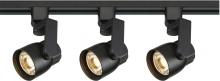  TK424 - LED Track Kit - 12 Watt LED - 3000K - 4 foot Track - 36 degree - Round Shape with Angel Arm - Black