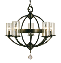  1075 PN - 5-Light Polished Nickel Compass Dining Chandelier