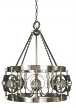  5035 PN - 5-Light Ephemeris Dining Chandelier