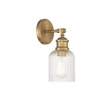  M90083NB - 1-Light Wall Sconce in Natural Brass