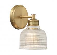  M90093NB - 1-Light Wall Sconce in Natural Brass