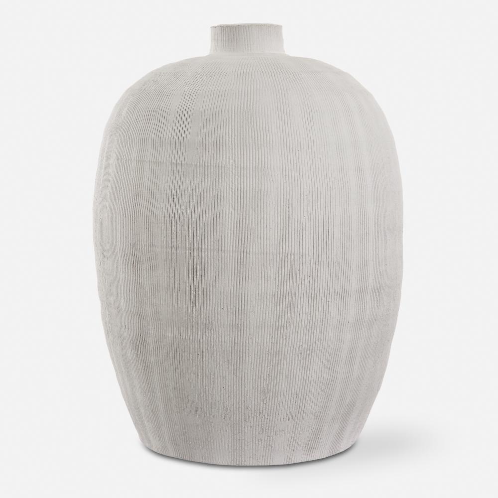 Floreana Medium White Vase