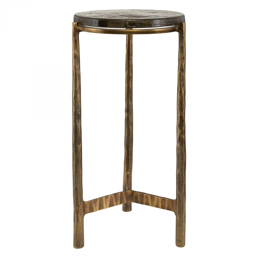 Eternity Brass Accent Table