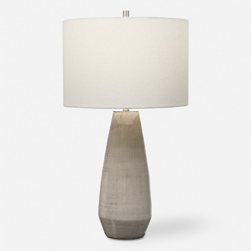 Uttermost Volterra Taupe-gray Table Lamp