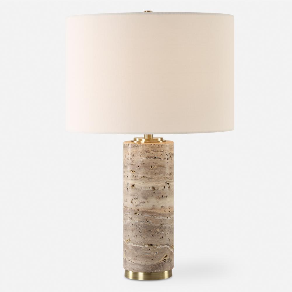 Cortado Travertine Table Lamp