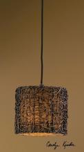  21832 - Uttermost Knotted Rattan Mini Drum Pendant