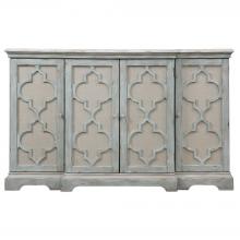  24520 - Sophie 4 Door Grey Cabinet