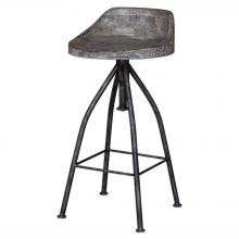 Uttermost 25726 - Uttermost Kairu Wooden Bar Stool