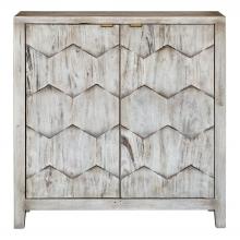  25862 - Catori Smoked Ivory Console Cabinet