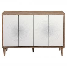  25084 - Dani 4 Door White Cabinet