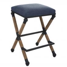  23710 - Firth Rustic Navy Counter Stool