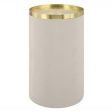  22991 - Circuit Brass & White Accent Table