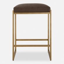  23419 - Atticus Gold Counter Stool