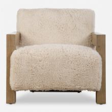  23453 - Uttermost Jackson Sheepskin Accent Chair