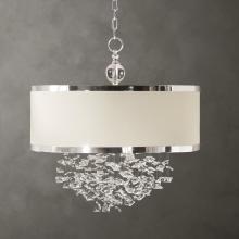  21908 - Fascination 3 Light Silken Drum Pendant