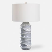  28467 - Waves Blue & White Table Lamp