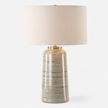  30412 - Strata Tan Glaze Table Lamp